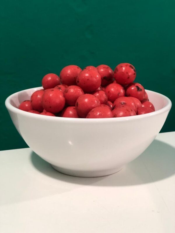 drágea de morango gourmet