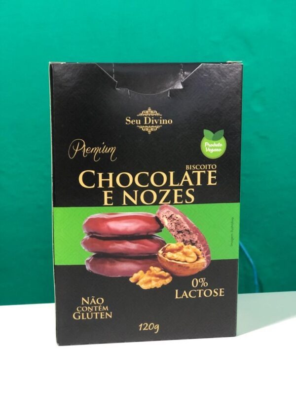 seu divino chocolate e nozes