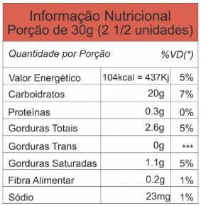 tabela nutricional casadinho de goiaba seu divino