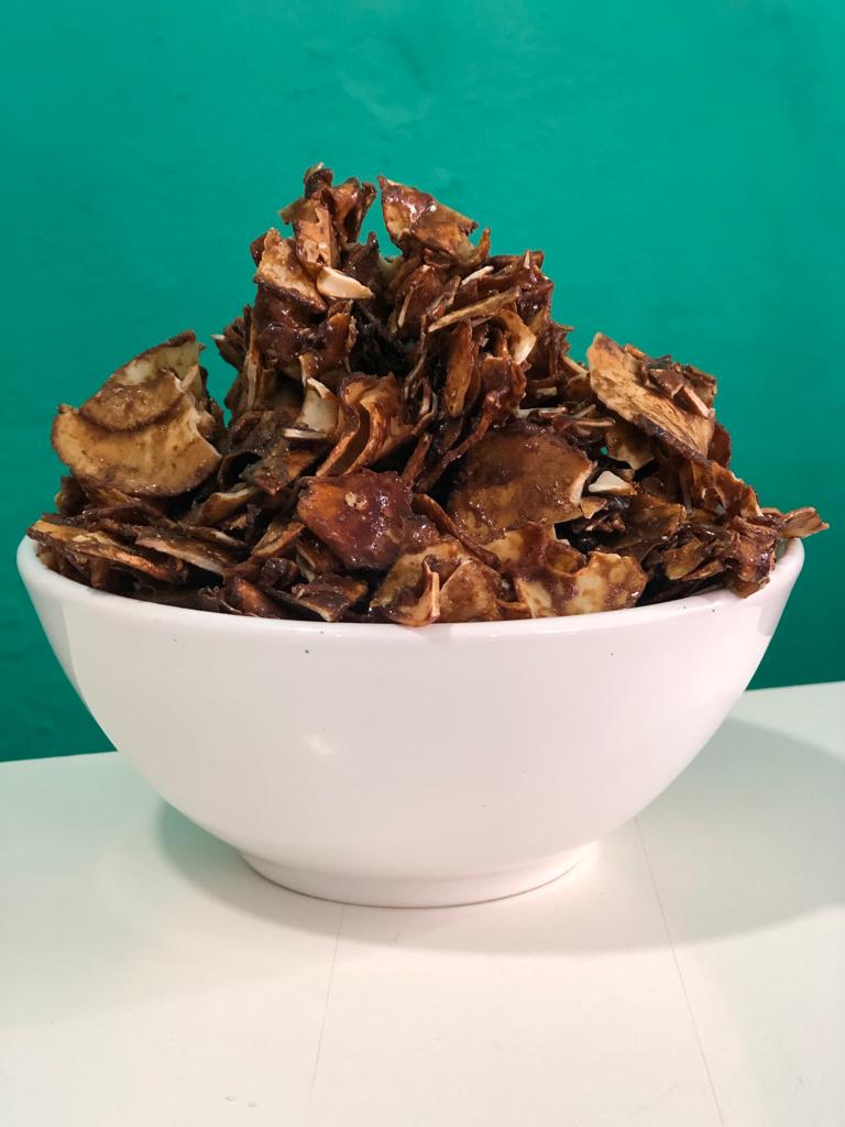 Coco Chips Com Melado