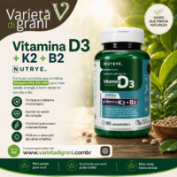 Vitamina D3 + K2 + B2 Nutrye