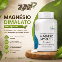 Magnésio Dimalato 120 Cápsulas