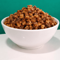 Coco Caramelizado em Cubos