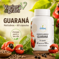 Guaraná Nattubras 60 Cápsulas