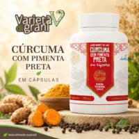 Cúrcuma com Pimenta 120 Cápsulas