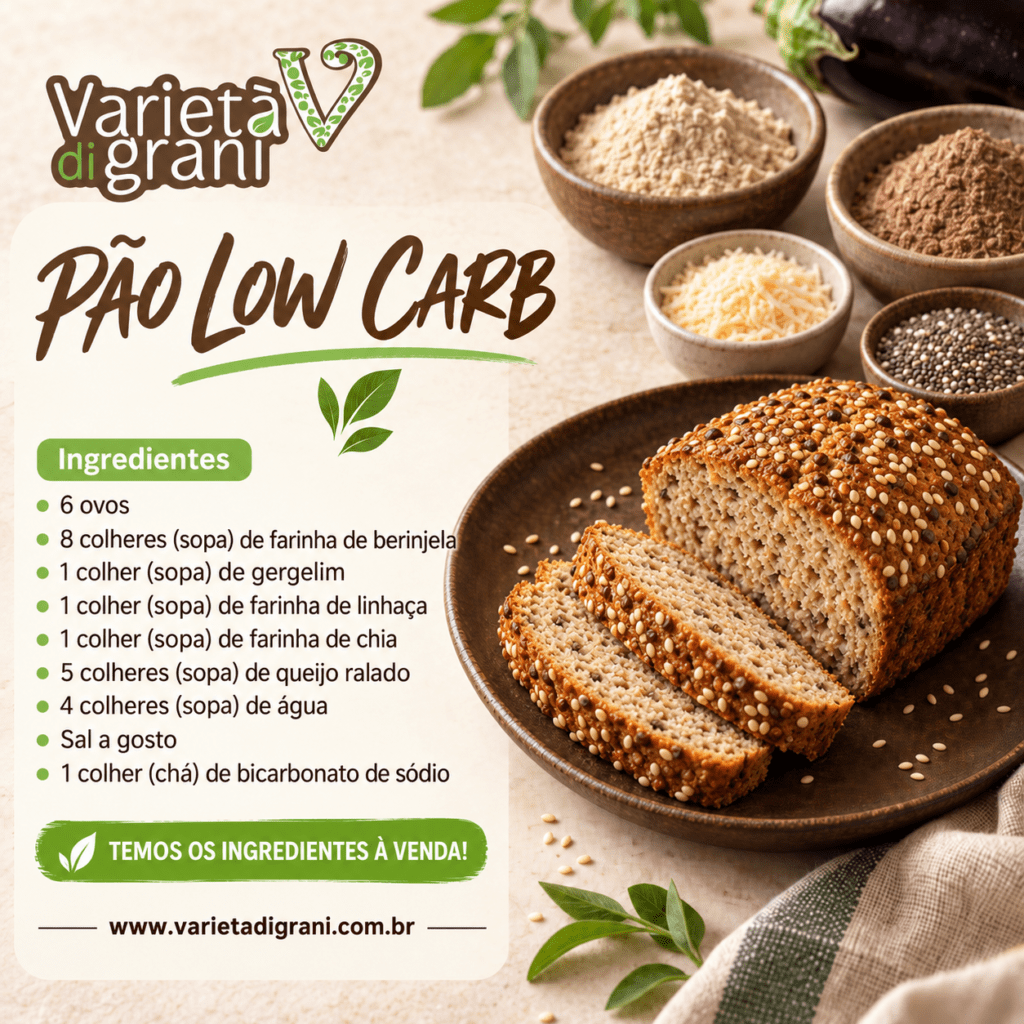 Pão Low Carb