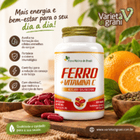 Ferro + Vitamina C Flora Nativa