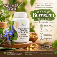 Óleo De Borragem Nattubras