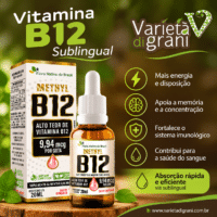 Vitamina B12 Sublingual Methyl